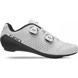 Giro Chaussures Regime Blanches Taille 44.5 avec Semelle en Carbone Composite pas cher