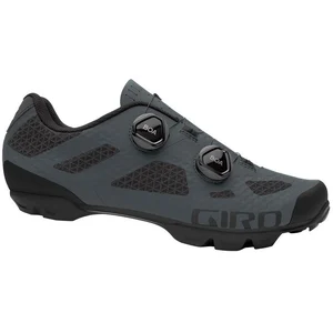 Giro Chaussures Sector Bleu/Gris Foncé avec Semelle en Carbone, Taille 48 pas cher