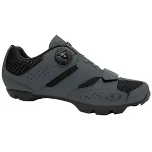 Giro Chaussures MTB Cylinder II Gris Foncé/Bleu Taille 43 avec Fermeture BOA L6 pas cher