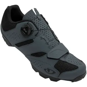 Giro Chaussures MTB Cylinder II avec fermeture BOA, Gris Foncé/Bleu, Taille 44 pas cher