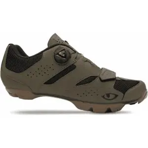 Giro Chaussures MTB Cylinder II Vert Olive/Noir Taille 48 avec Fermeture BOA L6 pas cher