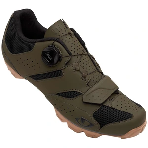 Giro Chaussures MTB Cylinder II Vert Olive/Noir avec Fermeture BOA, Taille 39 pas cher