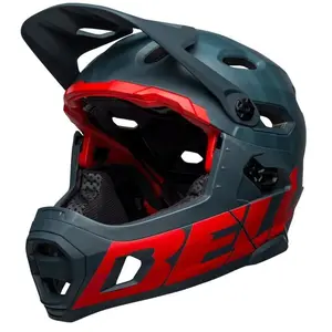 Comparateur de prix : Bell Helmets Super DH Mips - Casque VTT M Blue / Crimson S (52 - 56 cm)