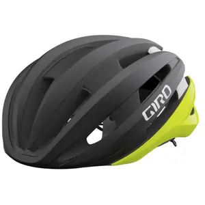 Giro Synthe Mips II - Casque vélo route Mat Black / Hi Yellow 51-55 cm pas cher