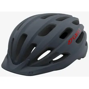 Casque Giro Register gris titane rouge