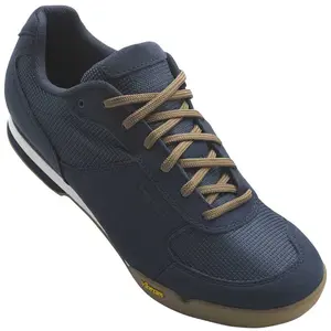 Chaussures de Cyclisme GIRO RUMBLE VR Bleues Taille 39 avec Semelle Vibram pas cher