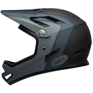 Bell Sanction VTT Casque intégral Unisex-Adult, Présences Noir Mat, S 52-54cm pas cher
