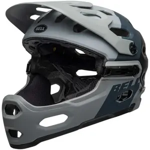 Comparateur de prix : Casque vélo intégral Bell Super 3R Mips Gris L (58/62 cm) 7101519