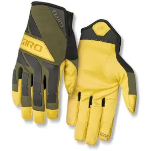 Comparateur de prix : Giro Handschuhe Trail Builder Gants de Cyclisme Mixte-Adulte, Vert Olive/Chair, XL