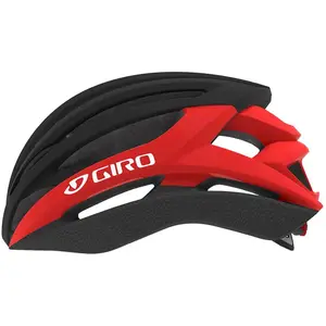 Comparateur de prix : Giro Unisexe Adulte Syntax Casque Route - Noir Mat/Rouge Vif, S 51-55cm