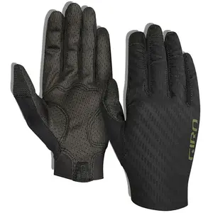 Giro Gants Longs Estivaux Rivet Cool Skin Noirs/Olives Taille L - Légers et Respirants pas cher