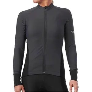 Comparateur de prix : Giro Chrono LS Thermal Jersey - Maillot vélo femme Black M