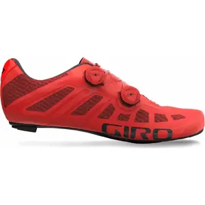 Giro Chaussures Imperial Rouge Foncé 45.5 avec Semelle en Carbone Easton EC90 pas cher