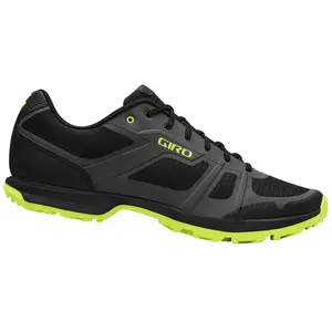 Giro Chaussures Gauge MTB Gris/Jaune Taille 39 avec Semelle en Caoutchouc pas cher