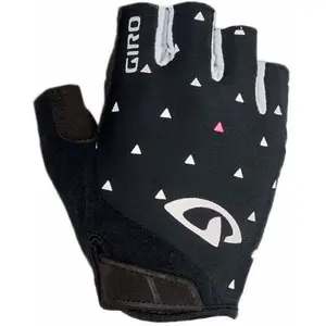 Gants femme giro jag ette noir   blanc pas cher