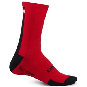 Comparateur de prix : Giro Chaussettes HRc Grip Rouge/Noir Taille 46-50 avec Support Plantaire