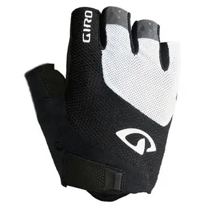 Gants Courts d'Été Bravo Gel XXL Rouges Noirs Giro - Confort et Performance pas cher