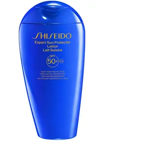 Comparateur de prix : Shiseido Expert Sun Protector Lait Solaire Corps et Visage SPF50+ 300 ml