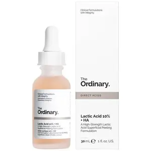 Comparateur de prix : The Ordinary Direct Acids Lactic Acid 10% + HA Sérum visage 1000 ml