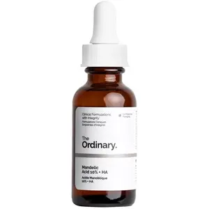 Comparateur de prix : The Ordinary Acide Mande lique 10% + HA - Soin peeling peaux sensibles 