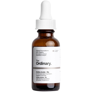 Comparateur de prix : The Ordinary Amino Acid + B5 sérum hydratant avec acides aminés 30 ml