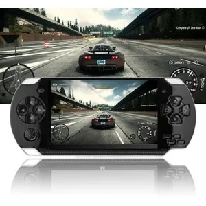 YULINLAND Console de jeu portable PSP - Sony - 8 Go - 1000 jeux - Enregistrement vidéo - Casque inclus pas cher