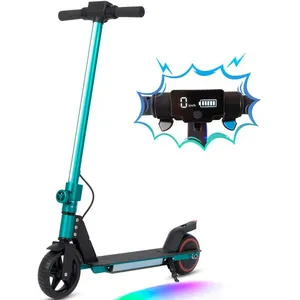 Trottinette Électrique Pliable 150W Verte - 12 km/h Portée 80kg Double... pas cher