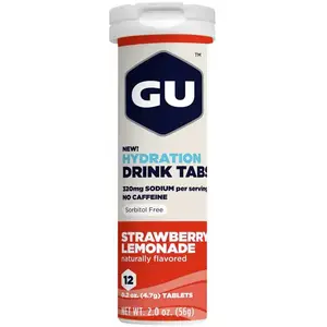 Gu Boîte De Comprimés Hydration Limonade à La Fraise 10 Unités One SizeVendu parbikeinn