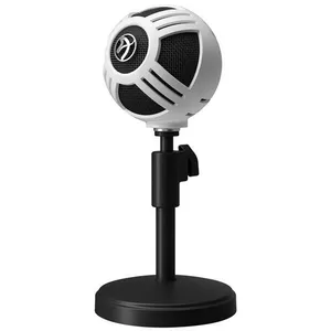 Comparateur de prix : Arozzi Sfera - Microphone - USB - blanc