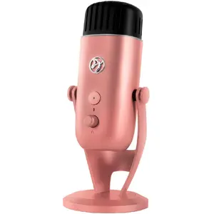 Comparateur de prix : Arozzi Colonna - Microphone - USB - rose gold