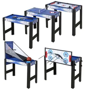 HLC Table Multijeux Enfant 5 en 1 - Avec Snooker, Tir à l'arc, Hockey,... pas cher