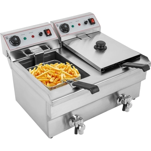 easybuy friteuse électrique commerciale 20L avec 2 paniers pour huile ...Vendu parkaufland
