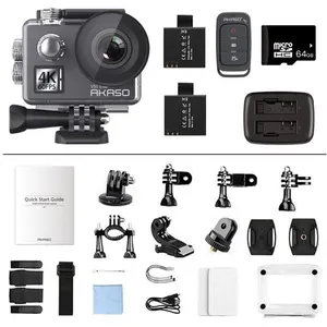 Caméra SportAKASO V50 Elite SE Caméra Sport 4K/60fps 20 Millions pixel...
