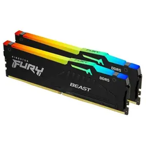 Comparateur de prix : Kingston Fury Beast RGB - 2 x 16 Go (32 Go) - DDR5 5600 MHz - CL36