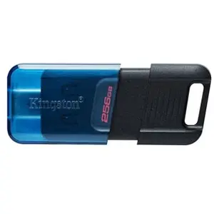 Comparateur de prix : Clé USB-C Kingston DataTraveler 80 M 256 Go - Bleu, Noir - USB 3.2