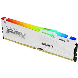 Comparateur de prix : Kingston Mémoire Ram Kf556c40bwa-16 Fury Beast Rgb 1x16gb Ddr5 5600mhz