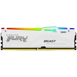 Kingston FURY Beast RGB Blanc DDR5 6000 MHz 32 Go 2x16 Go CL36 pas cher