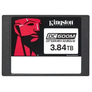 Comparateur de prix : Kingston DC600M - SSD - Mixed Use - 3.84 To - interne - 2.5" - SATA 6Gb/s