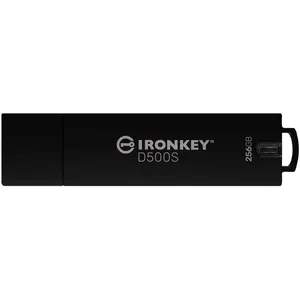 Comparateur de prix : Clé USB Kingston IronKey D500S 256 Go - Noir - USB 3.2