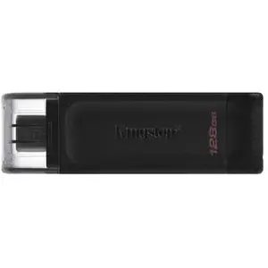 Comparateur de prix : Kingston DataTraveler 70 Clé USB au détail 128 GB noir DT70/128GB USB-C®