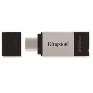 Clé USB-C Kingston DataTraveler 80 256 Go - Argent, Noir - USB 3.2Vendu parrakuten
