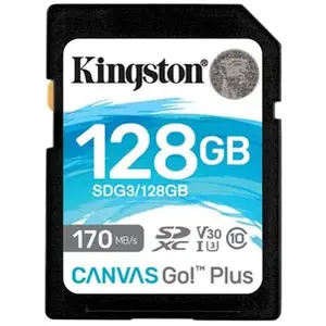 Comparateur de prix : Kingston Canvas Go! Plus - carte memoire flash - 128 Go - SDXC UHS-I