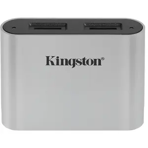 Comparateur de prix : Kingston Hub / lecteur de carte mémoire externe USB-C  USB 3.0 argent-noir