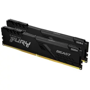 Comparateur de prix : KINGSTON Fury Beast Mémoire - 16Go (2x8Go) - DDR4 - 3200 MHz CL16