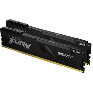 Comparateur de prix : Kingston Mémoire Ram Fury Beast Kf436c18bbk2/32 32gb 2x16gb Ddr4 3600mhz