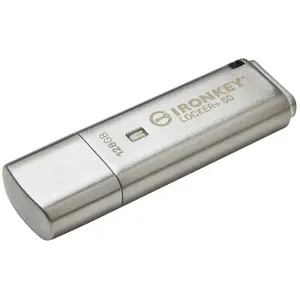 Comparateur de prix : Kingston Ironkey locker+ 50 iklp50/128gb usb 3. 2 gen 1 128go 145mo/s métal