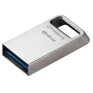 Comparateur de prix : Kingston DataTraveler Micro Clé USB 64 GB argent DTMC3G2/64GB USB 3.1 (Gen 1)