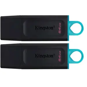 Comparateur de prix : Kingston Kingsto DataTraveler Exodia 64 Go USB 3.2 Pack 2 unités