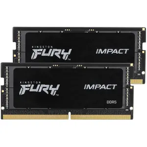 Comparateur de prix : Kingston FURY Impact SO-DIMM 32 Go (2 x 16 Go) DDR5 4800 MHz CL38