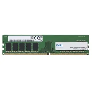 Dell Mémoire mise niveau - 8 Go - 1Rx8 DDR4 UDIMM 3200 MT/s ECC (Non compatible avec le Non-ECC et RDIMM) pas cher